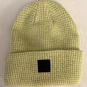 Free People Green Knit Beanie